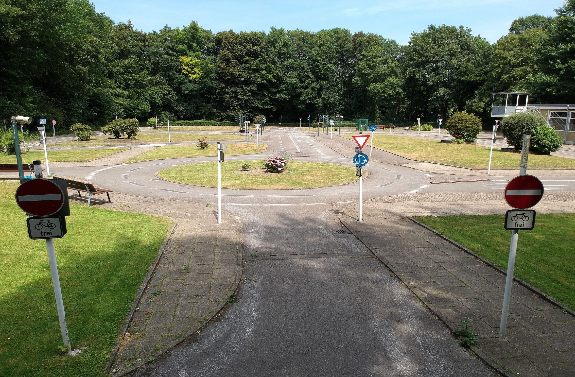 Jugendverkehrsschule Frintroper Straße Luftbild Jugendverkehrsschule Frintroper Straße