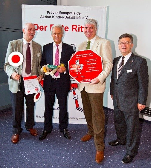 Foto: Roter Ritter Preisübergabe